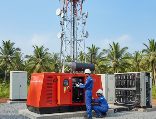 Telecom power solution and diesel generator backup service Cherthala